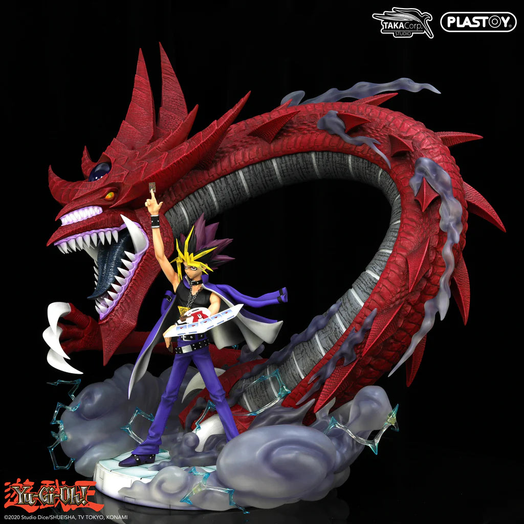 Yami Yugi & Slifer - YU-GI-OH! Statuette - Toys Legacy Collection