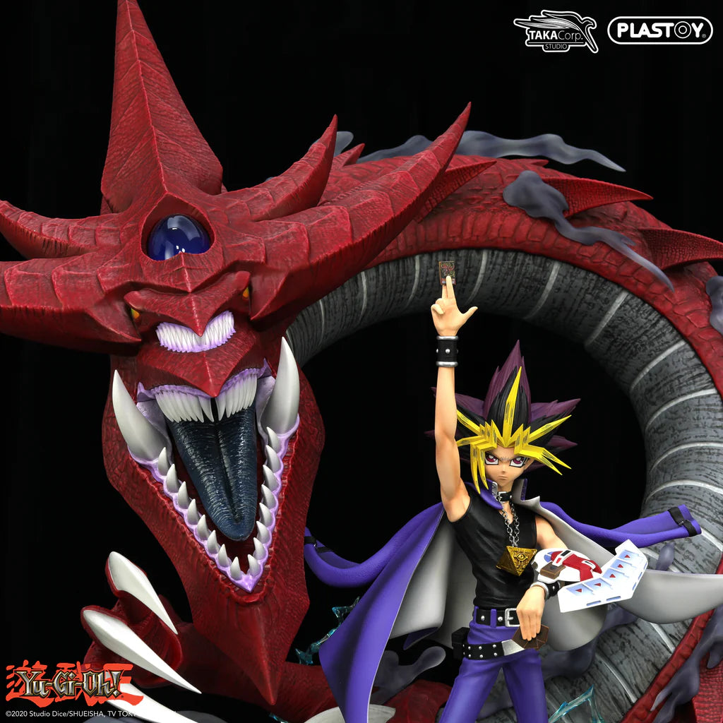 Yami Yugi & Slifer - YU-GI-OH! Statuette - Toys Legacy Collection