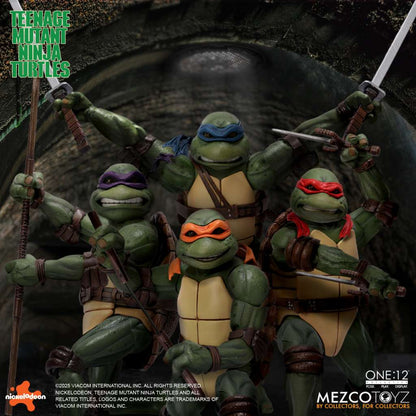 Teenage Mutant Ninja Turtles (1990) Boxed Set (15 cm) One:12 Collective. Mezco Toyz