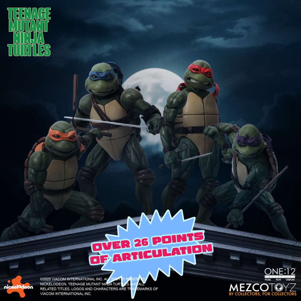 Teenage Mutant Ninja Turtles (1990) Boxed Set (15 cm) One:12 Collective. Mezco Toyz