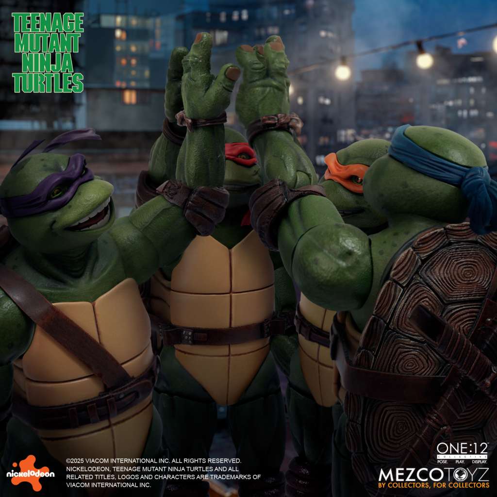 Teenage Mutant Ninja Turtles (1990) Boxed Set (15 cm) One:12 Collective. Mezco Toyz