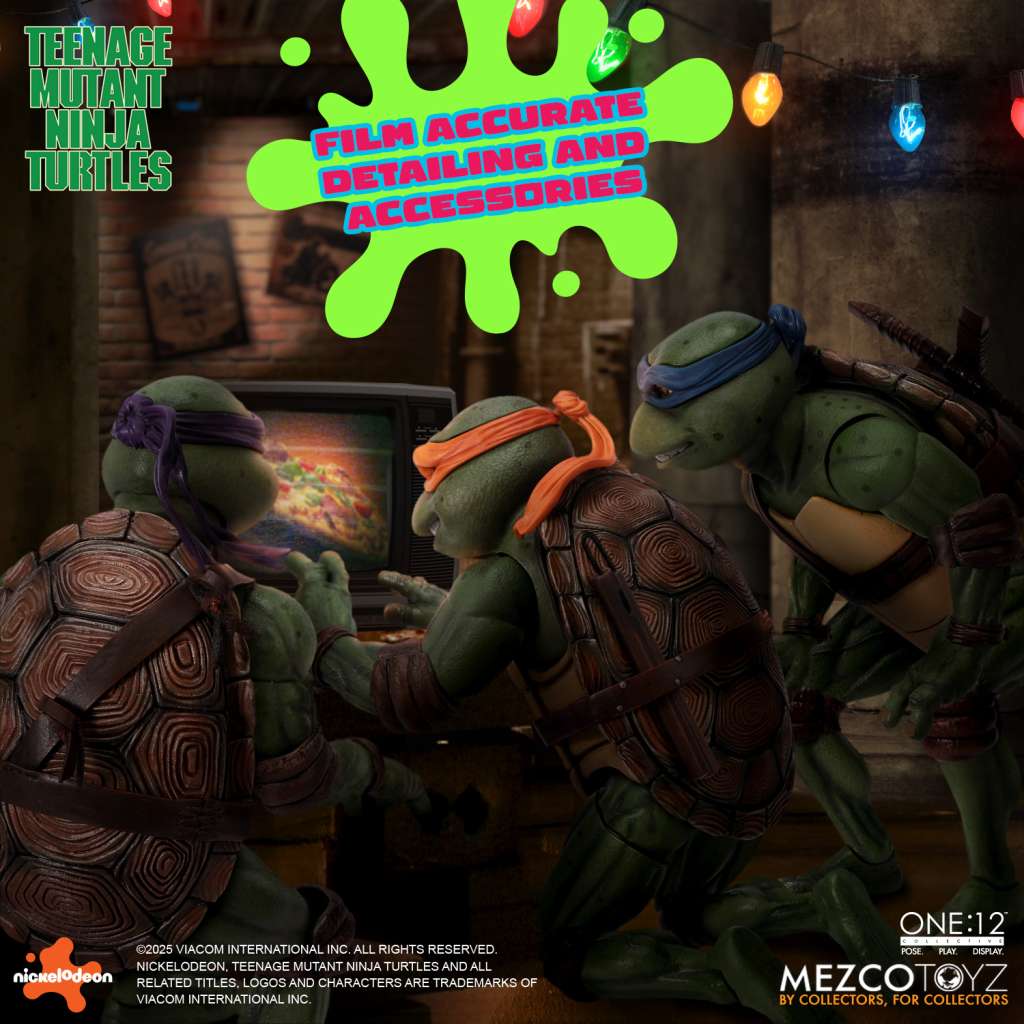 Teenage Mutant Ninja Turtles (1990) Boxed Set (15 cm) One:12 Collective. Mezco Toyz