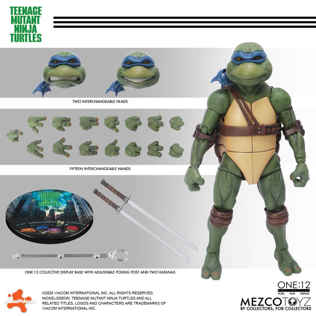 Teenage Mutant Ninja Turtles (1990) Boxed Set (15 cm) One:12 Collective. Mezco Toyz