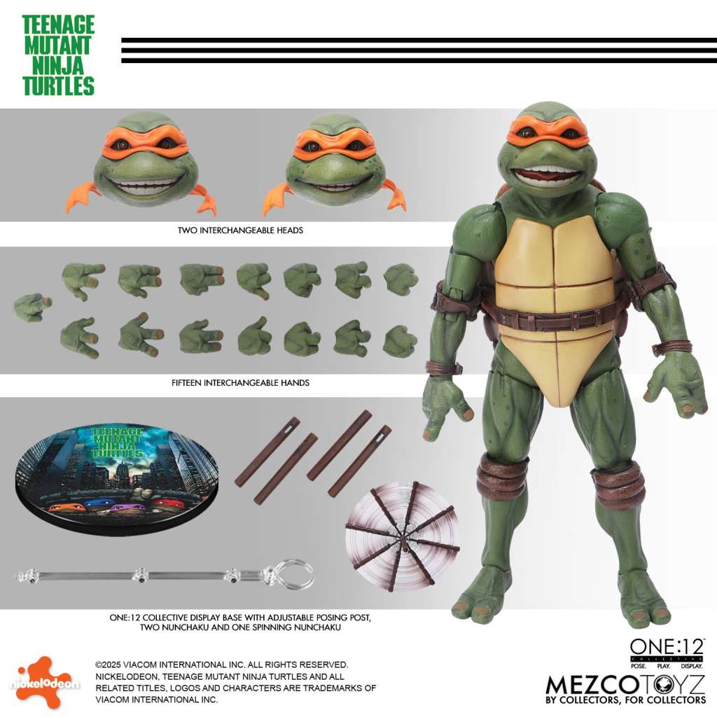 Teenage Mutant Ninja Turtles (1990) Boxed Set (15 cm) One:12 Collective. Mezco Toyz