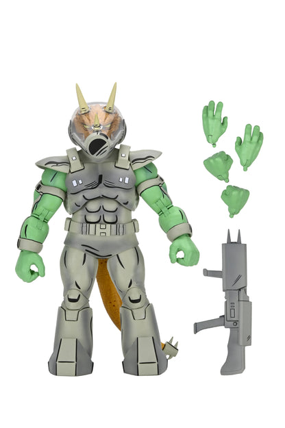 TMNT Mirage Comics Shock Commando Triceraton Af - Toys Legacy Collection