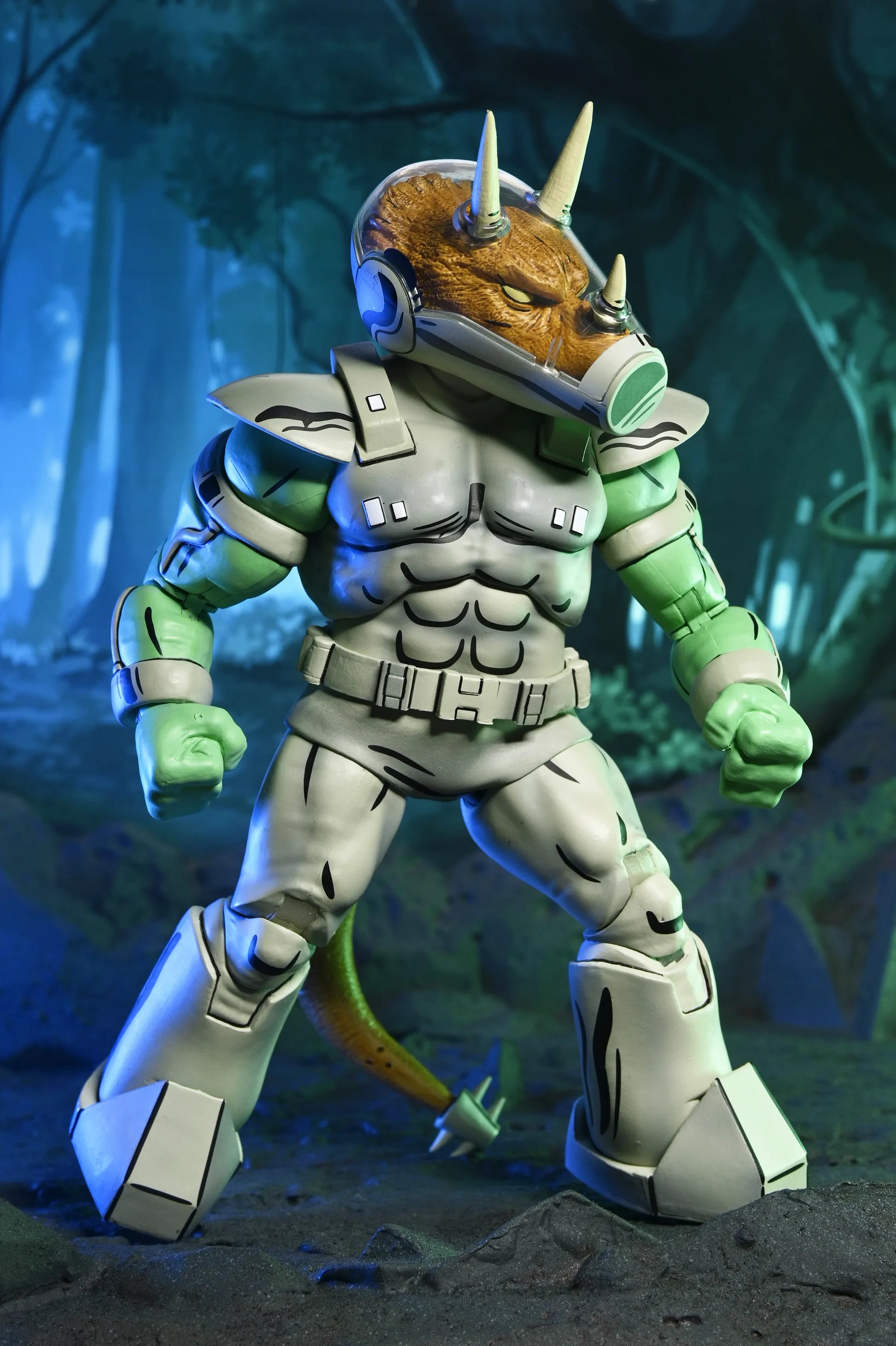 TMNT Mirage Comics Shock Commando Triceraton Af - Toys Legacy Collection