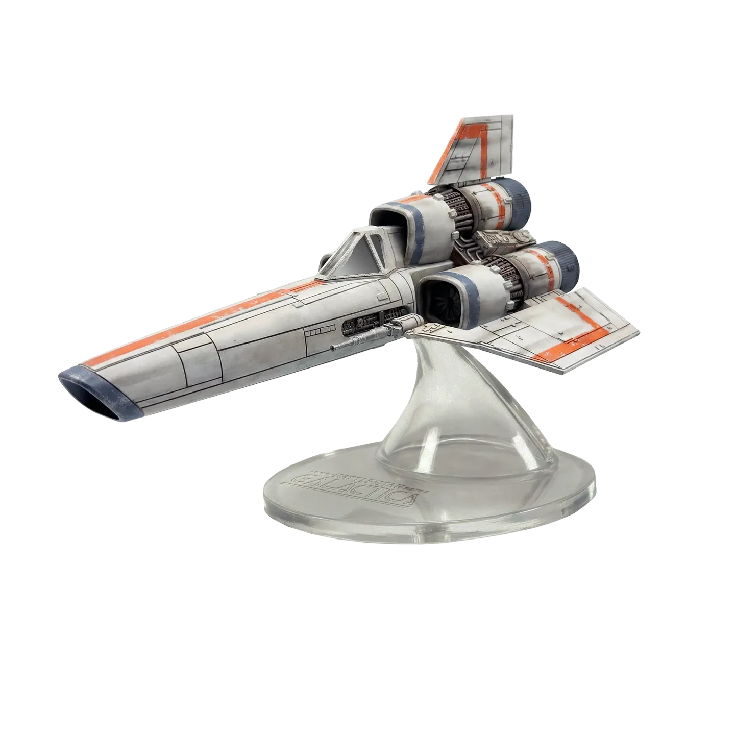 Véhicule électronique Battlestar Galactica Colonial Viper Mki + figurine du lieutenant Boomer - Toys Legacy Collection