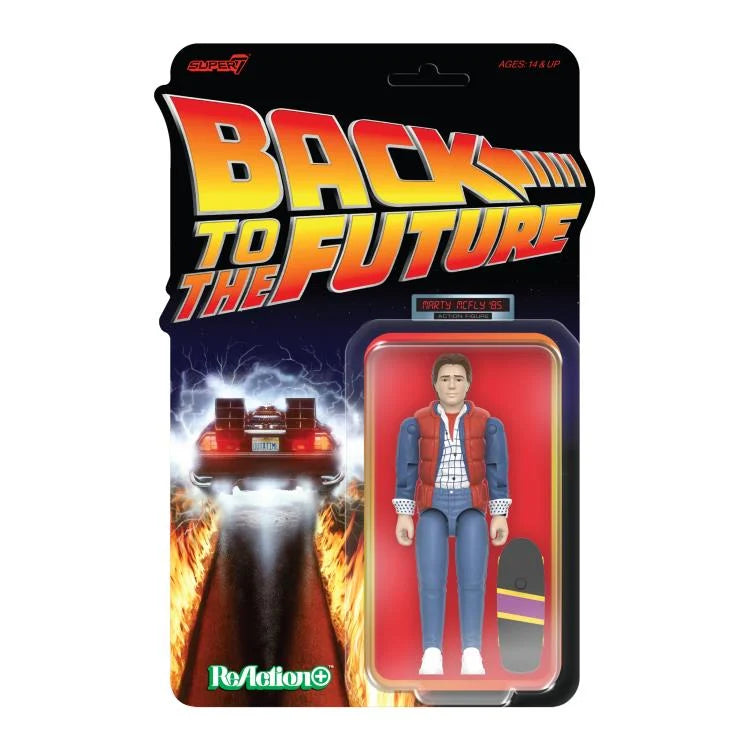 Back To The Future Wave 1 Marty Mcfly '85 Reaction+ Figure - Toys Legacy Collection