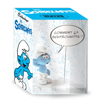 Les Schtroumpfs – Figurine Collection Bulles « Comment ça Schtroumpfe ? »