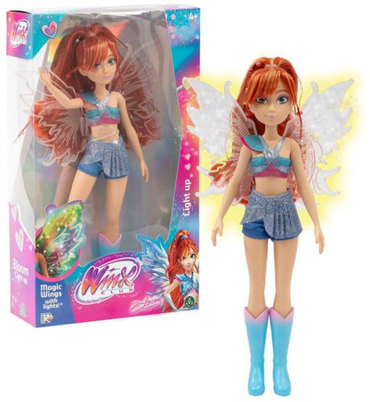 Winx - Poupée 26 cm Ailes Lumineuses - Bloom