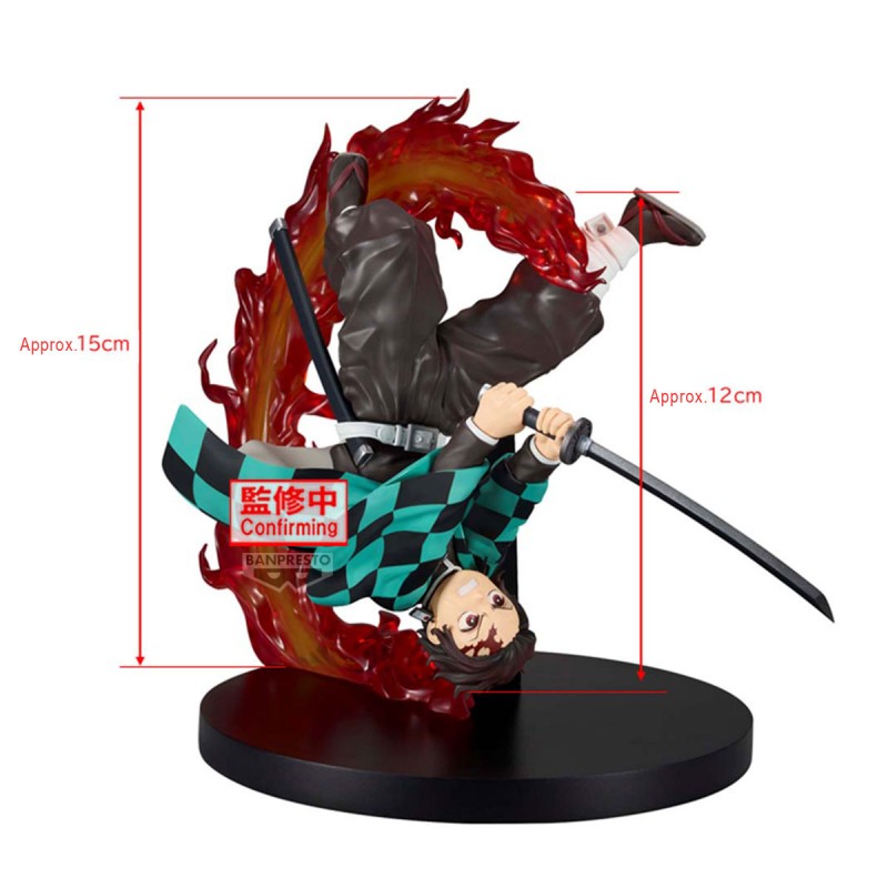 DEMON SLAYER: KIMETSU NO YAIBA - VIBRATION STARS PLUS - TANJIRO KAMADO - Toys Legacy Collection