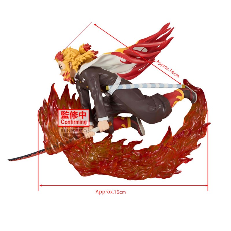 DEMON SLAYER: KIMETSU NO YAIBA - VIBRATION STARS PLUS - KYOJURO RENGOKU - Toys Legacy Collection