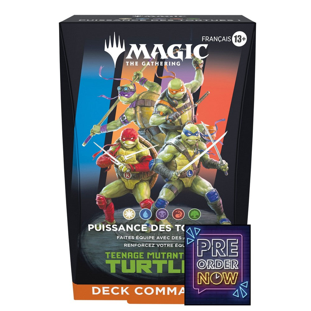 Magic the Gathering Teenage Mutant Ninja Turtles deck Commander - Toys Legacy Collection