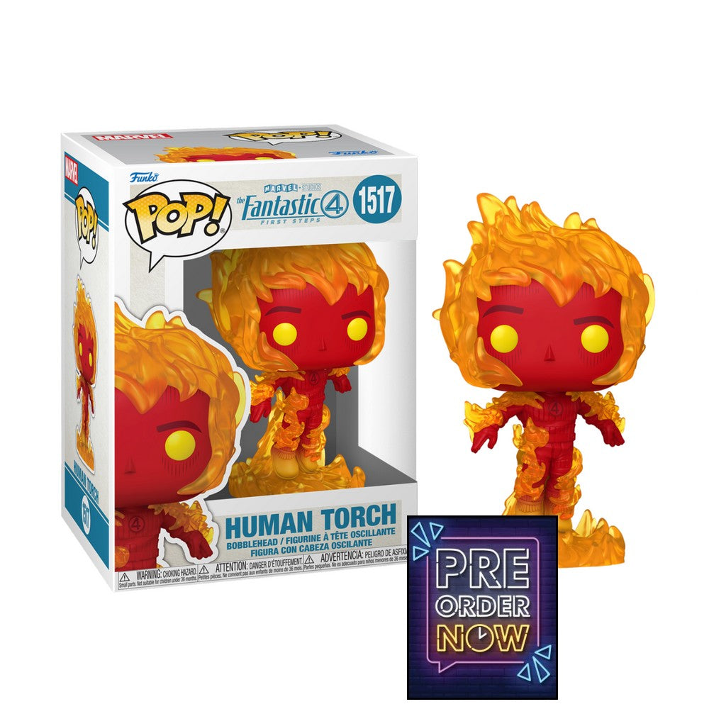 LES 4 FANTASTIQUES - POP Marvel N° 1517 - La Torche Humaine - Toys Legacy Collection