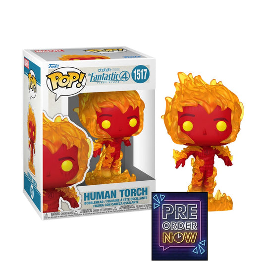 LES 4 FANTASTIQUES - POP Marvel N° 1517 - La Torche Humaine - Toys Legacy Collection