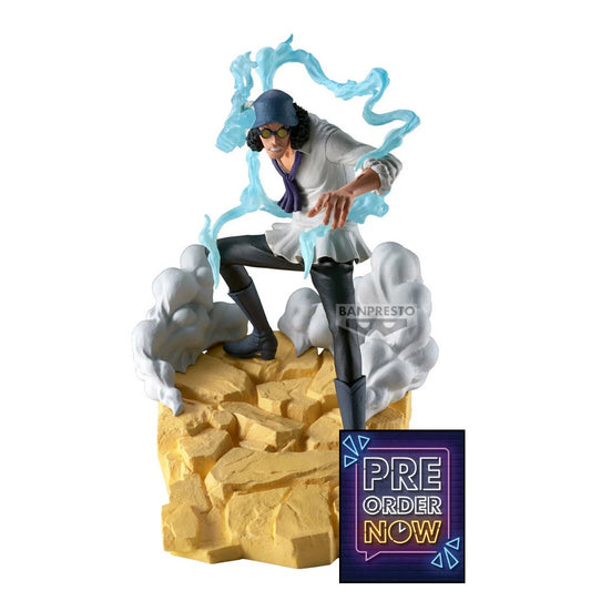 ONE PIECE - Kuzan - Figurine Senkozekkei 1/2 17cm - Toys Legacy Collection