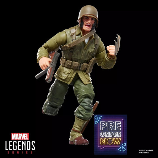 MARVEL - Wolverine (WWII Logan) - Figurine Legends Series 15cm - Toys Legacy Collection