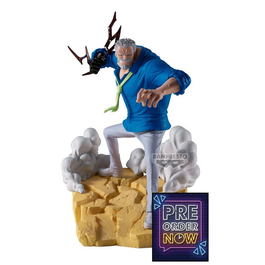 ONE PIECE - Monkey D. Garp - Figurine Senkozekkei 2/2 19cm - Toys Legacy Collection