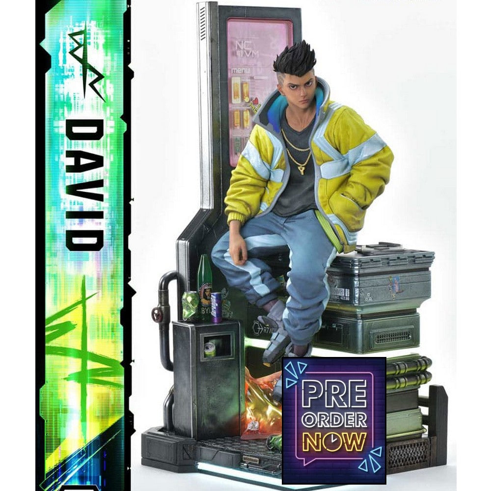Cyberpunk: Edgerunners statuette Real Elite Masterline Series 1/4 David 58 cm - Toys Legacy Collection