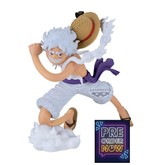 ONE PIECE - Monkey D. Luffy Gear 5 - Figurine Grandista 22cm - Toys Legacy Collection