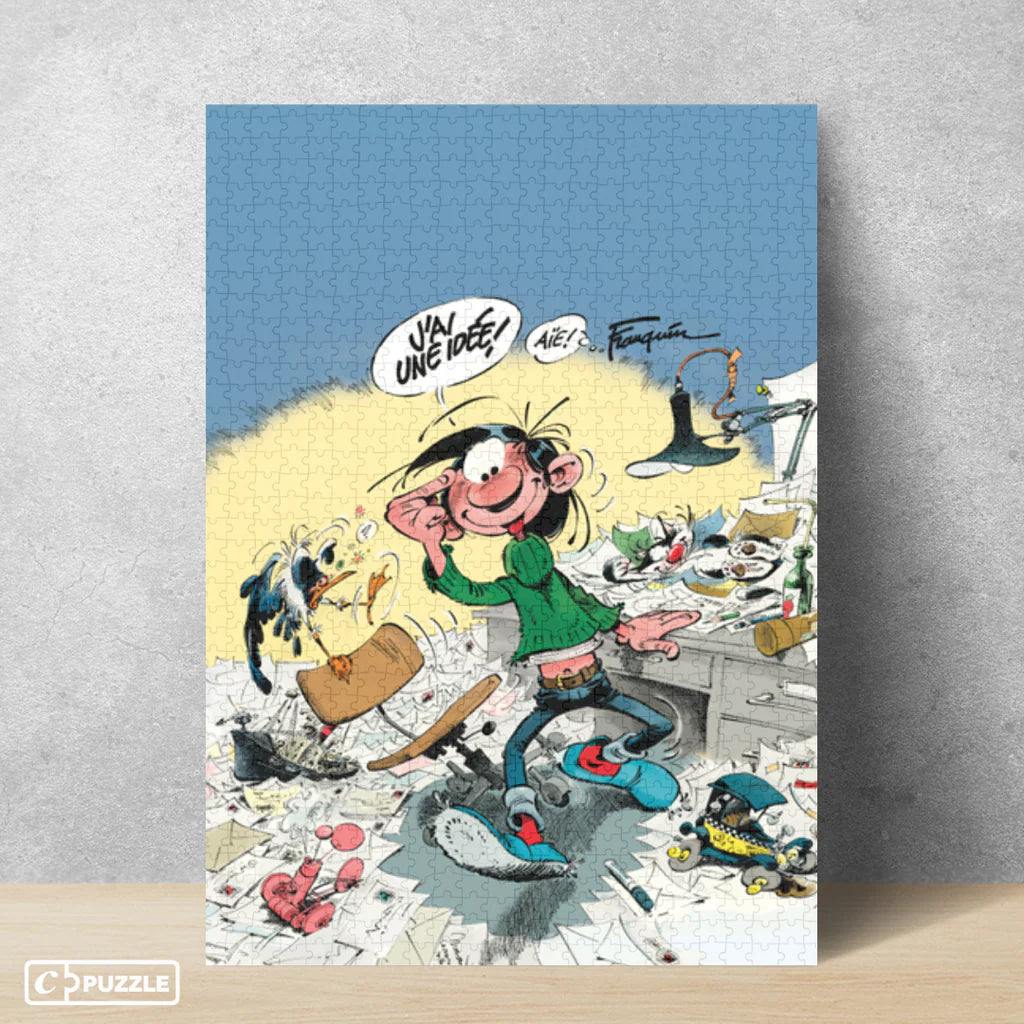 GASTON LAGAFFE puzzle 1000 pièces - Toys Legacy Collection