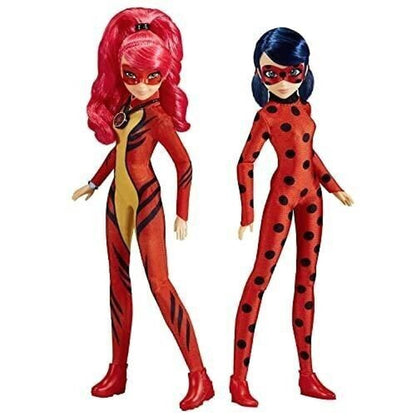 Miraculous World : Ladybug & Lady Dragon - Poupées mannequin articulées - Toys Legacy Collection