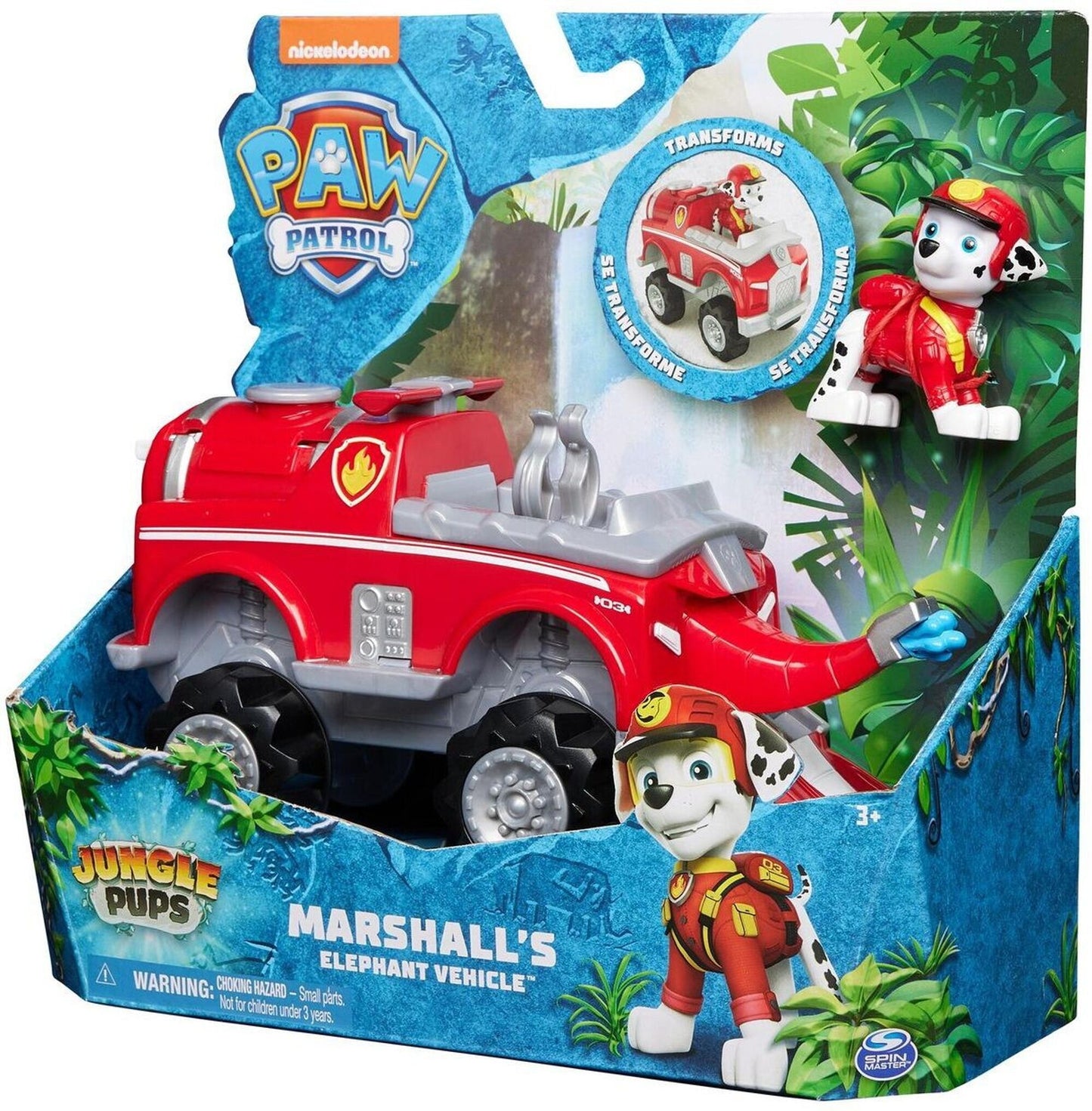 Véhicule Et Figurine Jungle Pat Patrouille - Modèle choisi aléatoirement - Toys Legacy Collection