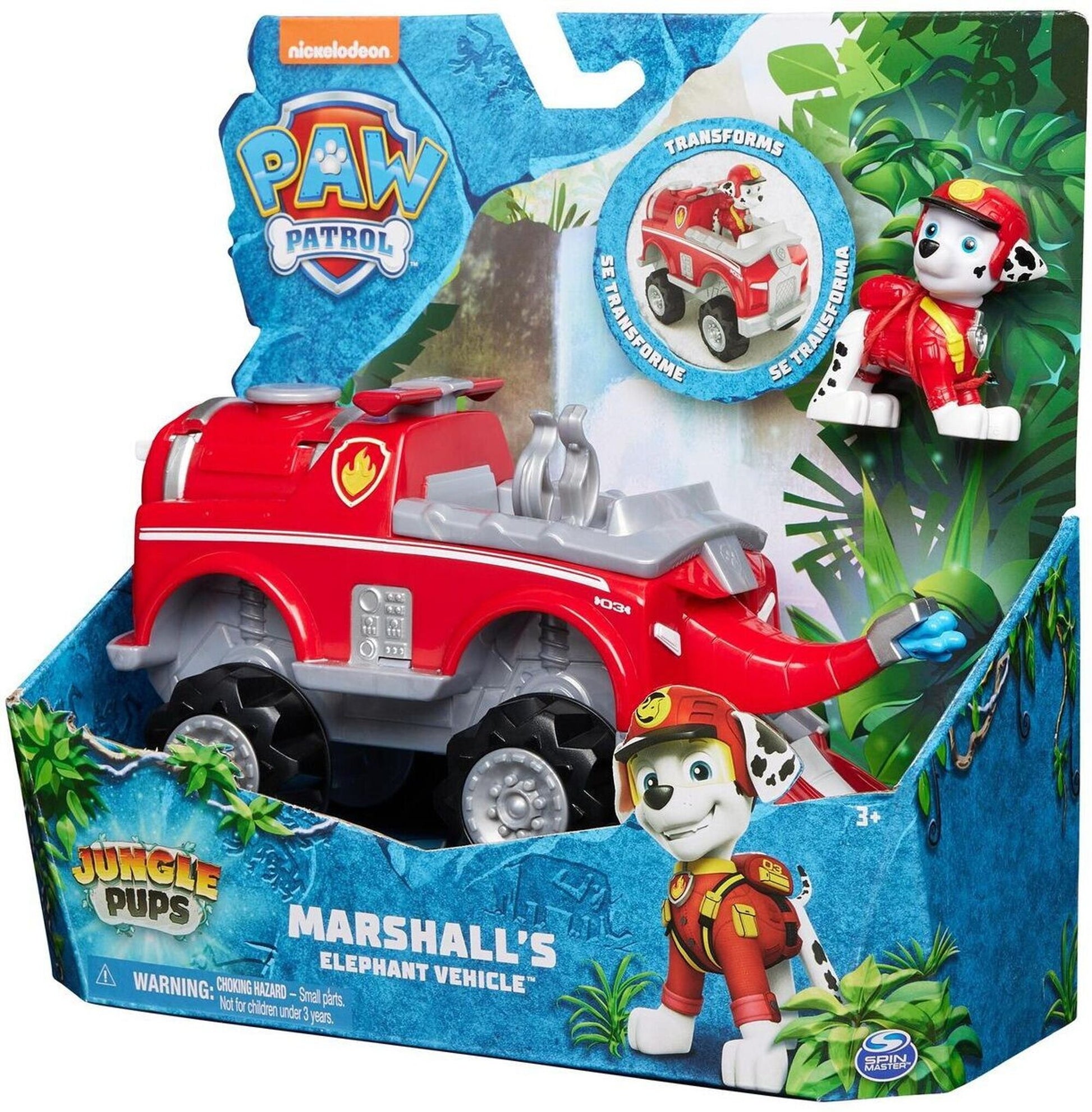 Véhicule Et Figurine Jungle Pat Patrouille - Modèle choisi aléatoirement - Toys Legacy Collection