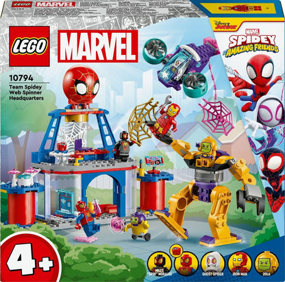 LEGO 10794 - Le QG des lanceurs de toile de l’équipe Spidey Spiderman