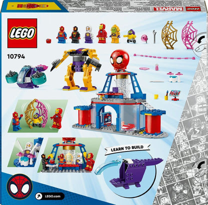 LEGO 10794 - Le QG des lanceurs de toile de l’équipe Spidey Spiderman