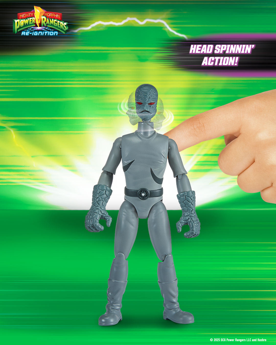 Evil Space Alien Putty Pattroller figure - Toys Legacy Collection