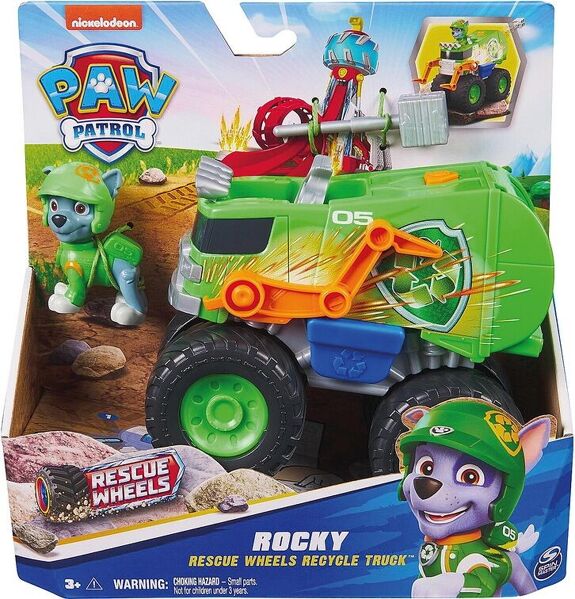 Véhicule Racer Wheels Pat Patrouille - Modèle choisi aléatoirement - Toys Legacy Collection