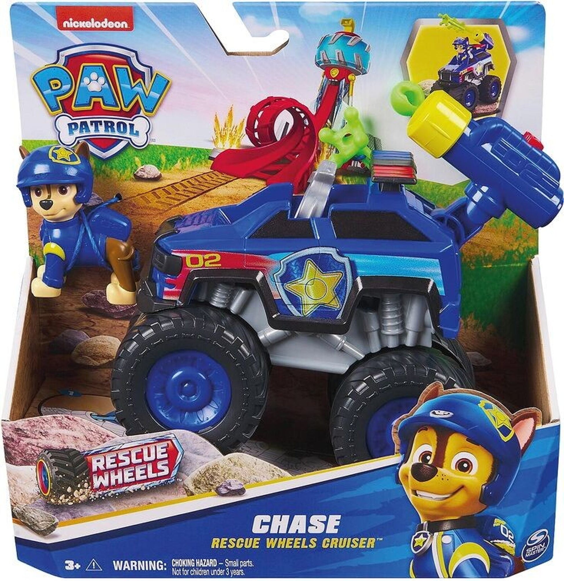 Véhicule Racer Wheels Pat Patrouille - Modèle choisi aléatoirement - Toys Legacy Collection