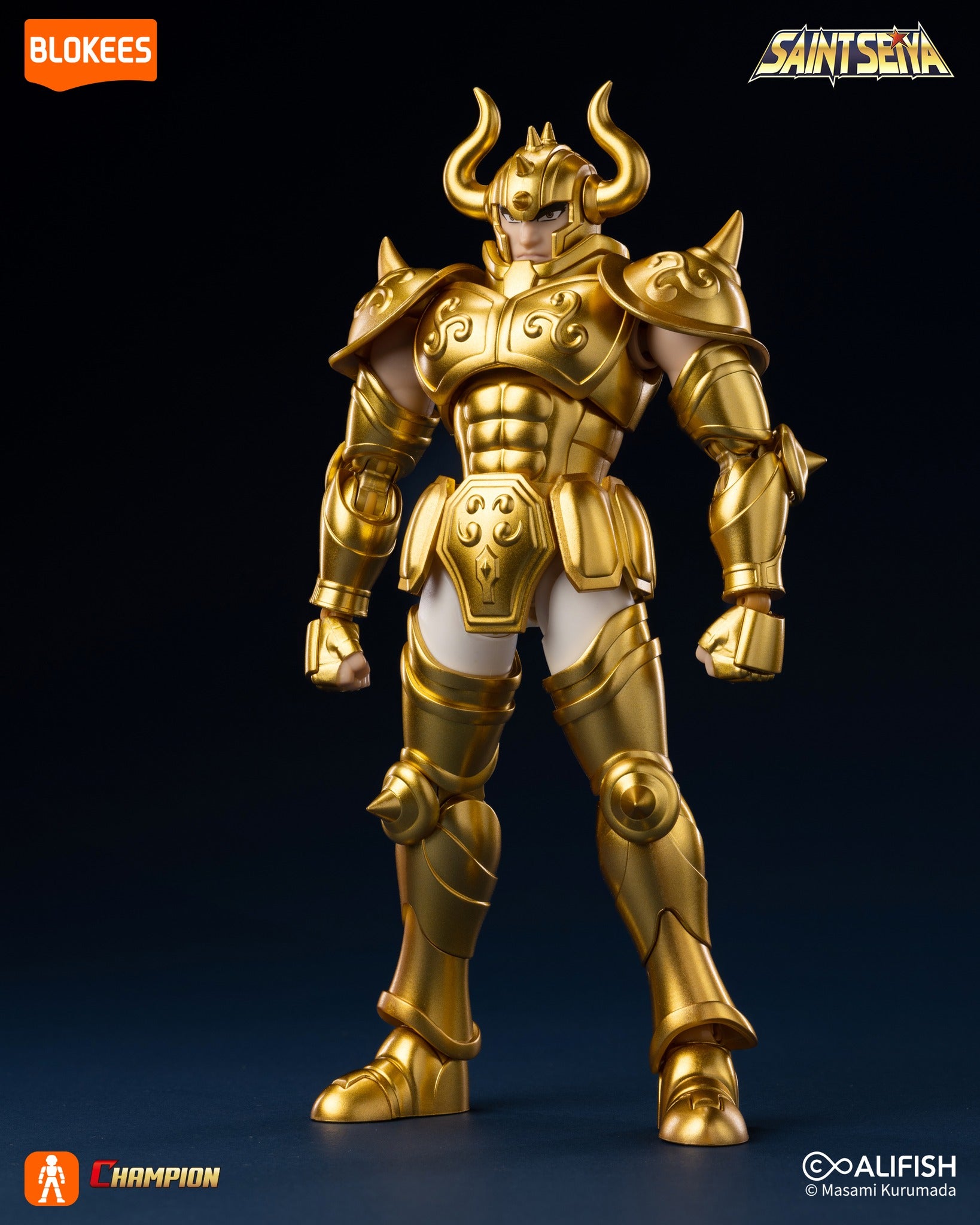 Saint Seiya - Alderaban Taurus Model Kit Champion Class Blokees - Toys Legacy Collection