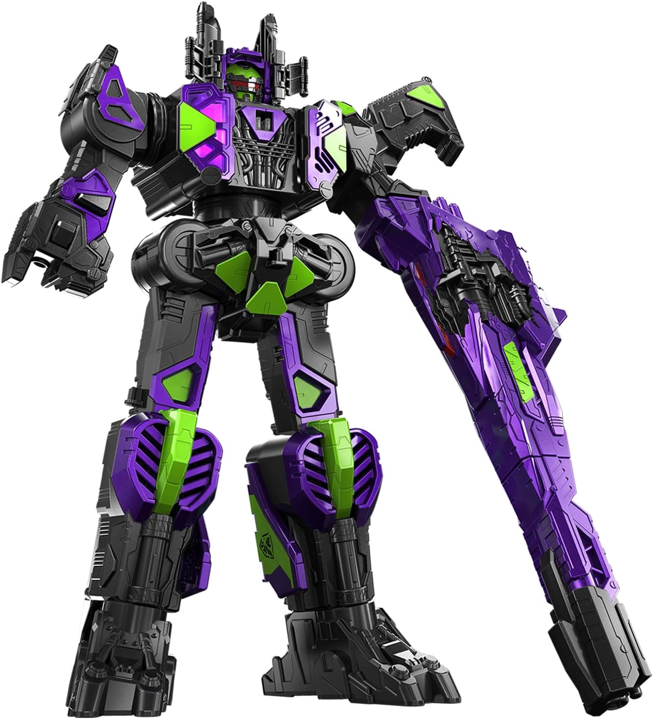 figurine Bandai Super Space Detective Gabban Infinity DX Gabrion Saver version sombre, détails précis et design dynamique visible