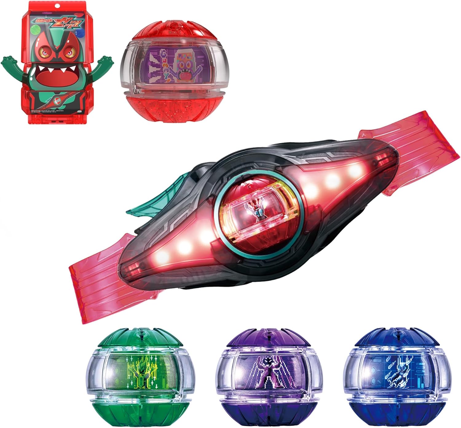 Kamen Rider Zetz - DX Zetz Driver 4 Form Change Set (Bonus: Zetzou & Gotizou Capsule) - Toys Legacy Collection