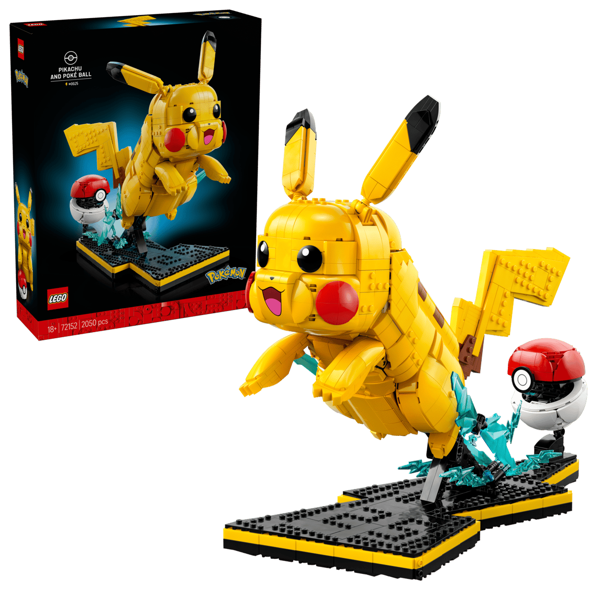 Lego Pokemon - 72152 : Pikachu et Poké Ball