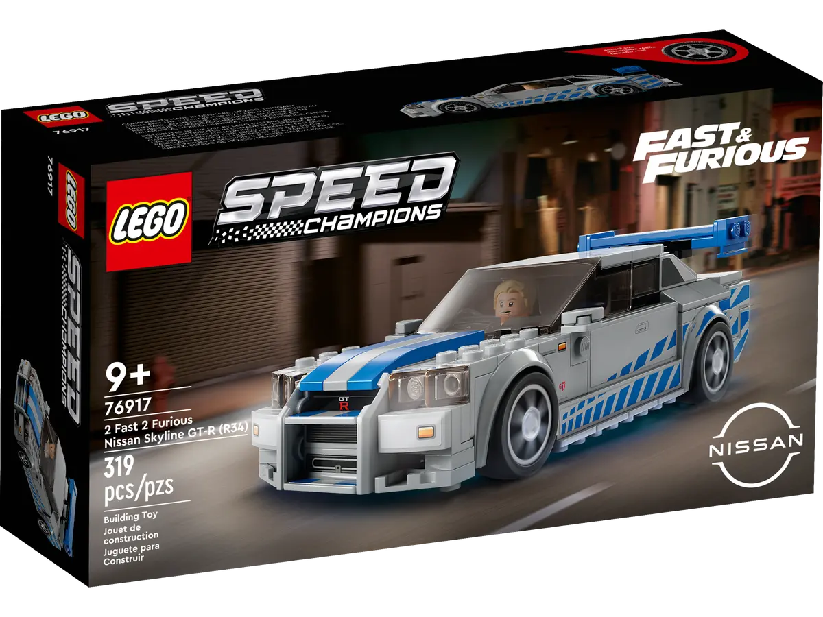 LEGO Speed Champions - Nissan Skyline GT-R (R34) 2 Fast 2 Furious