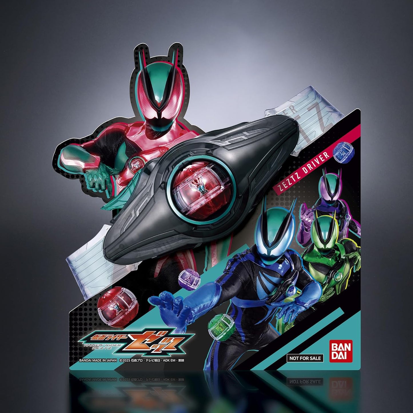 Kamen Rider Zetz - DX Zetz Driver 4 Form Change Set (Bonus: Zetzou & Gotizou Capsule) - Toys Legacy Collection