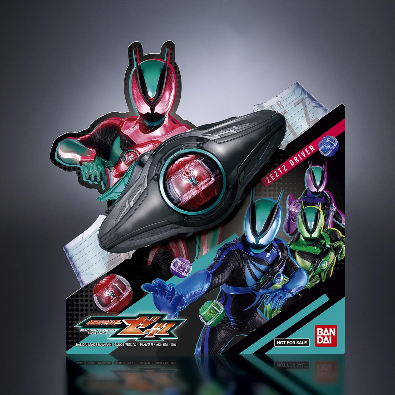 Kamen Rider Zetz - DX Zetz Driver 4 Form Change Set (Bonus: Zetzou & Gotizou Capsule) - Toys Legacy Collection
