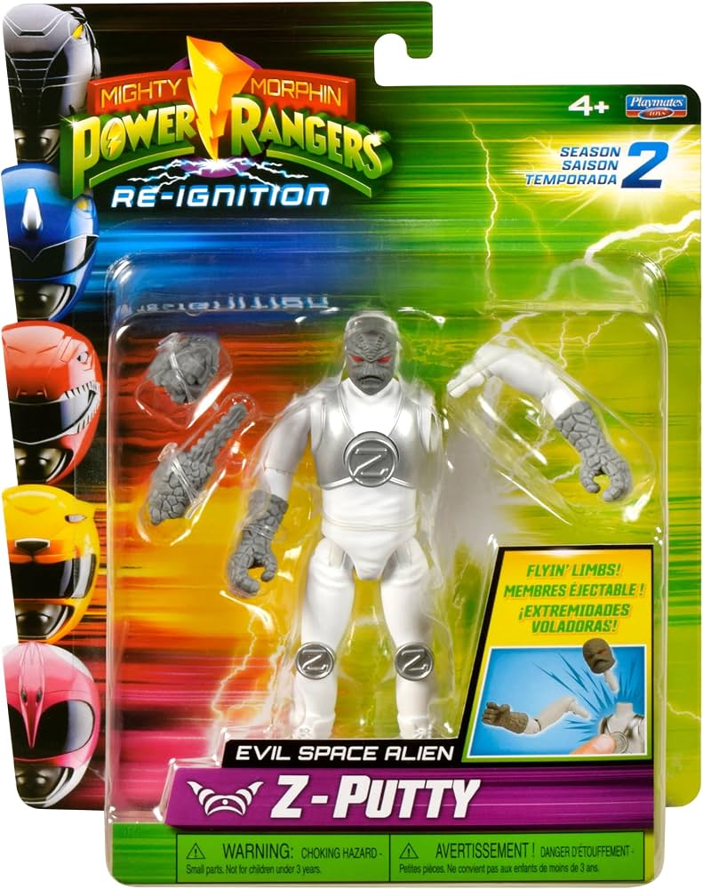 Power Rangers – Basic Figurine Z-Putty – 16 cm