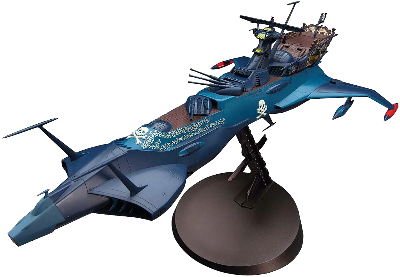 Captain Harlock Space Pirate Battleship Arcadia Phantom Death Shadow 1/1500 Mk