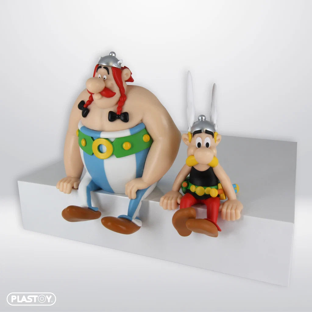 Astérix – Figurine « Astérix & Obélix Assis »