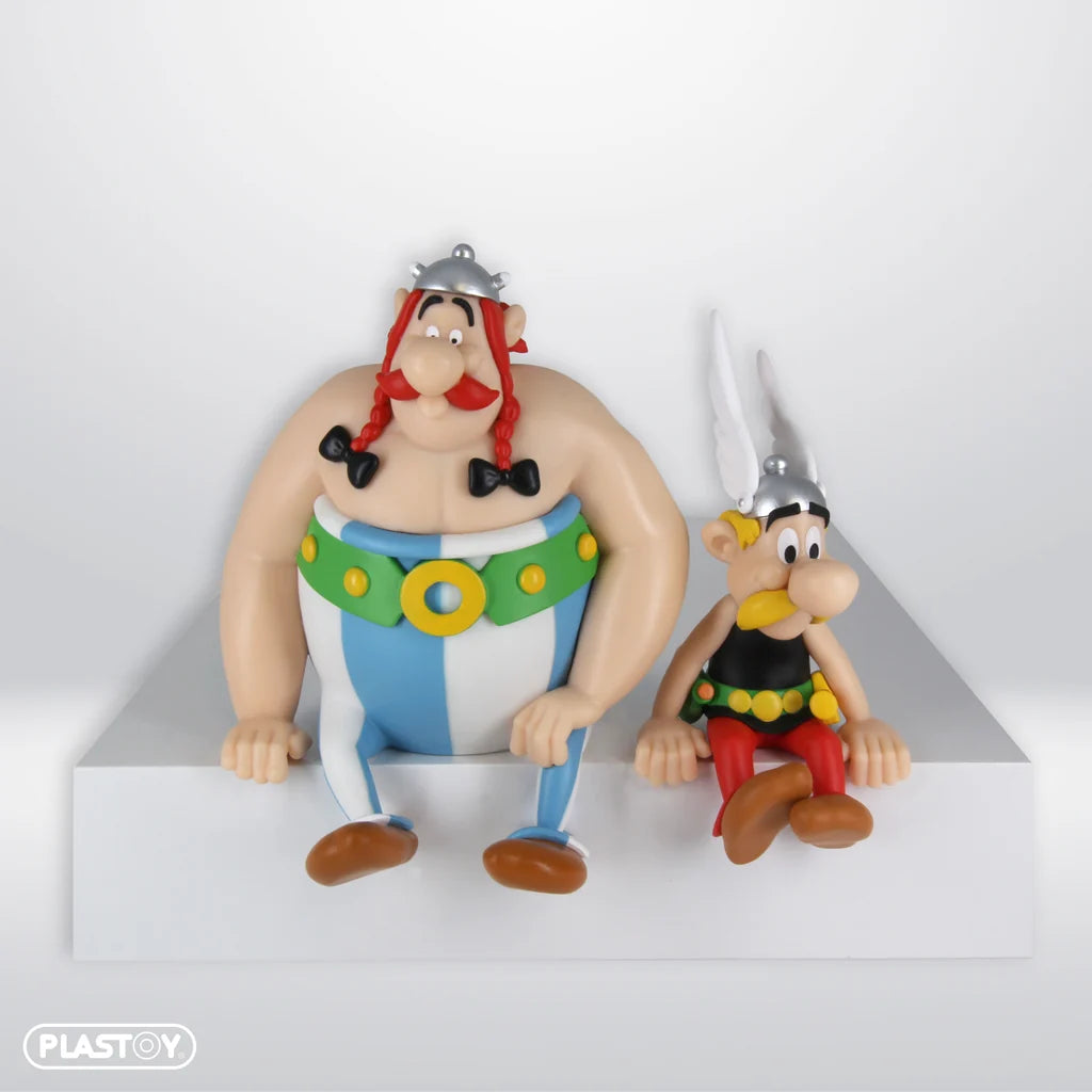 Astérix – Figurine « Astérix & Obélix Assis »
