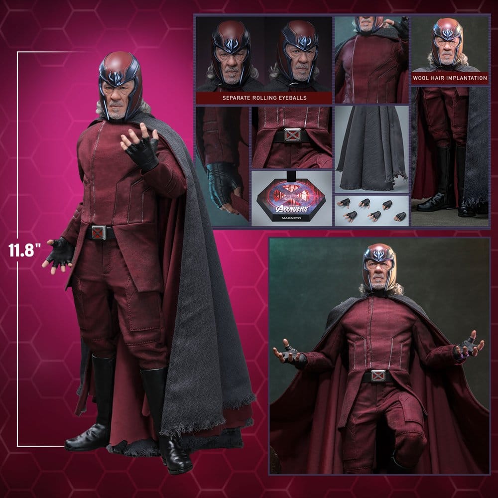 Avengers: Doomsday – Figurine Movie Masterpiece 1/6 Magneto – 30 cm