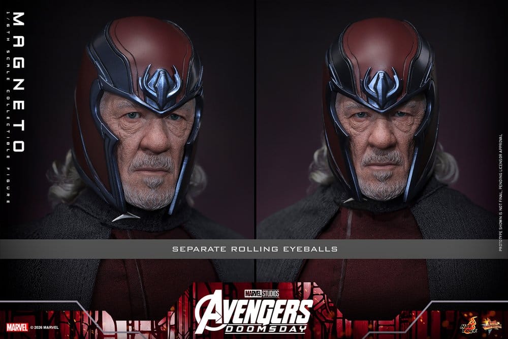 Avengers: Doomsday – Figurine Movie Masterpiece 1/6 Magneto – 30 cm
