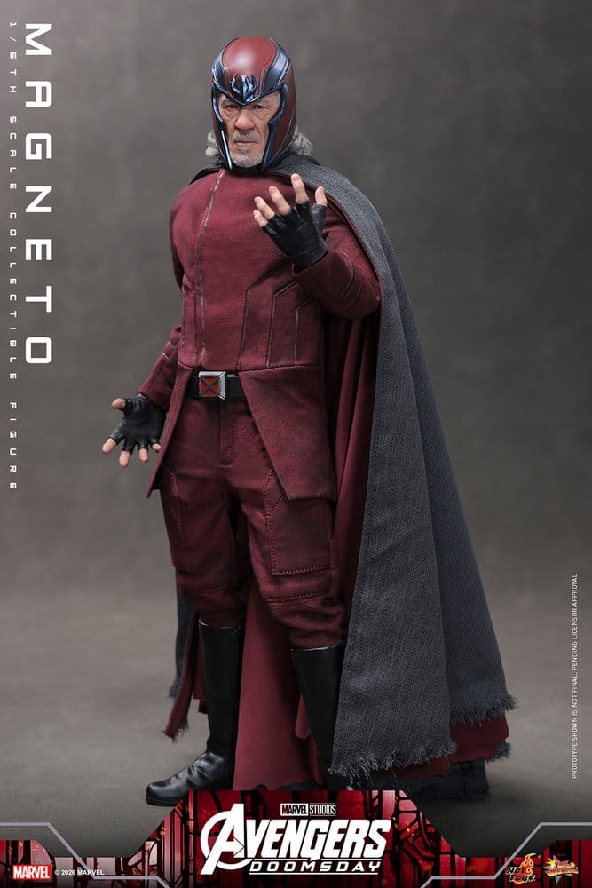 Avengers: Doomsday – Figurine Movie Masterpiece 1/6 Magneto – 30 cm