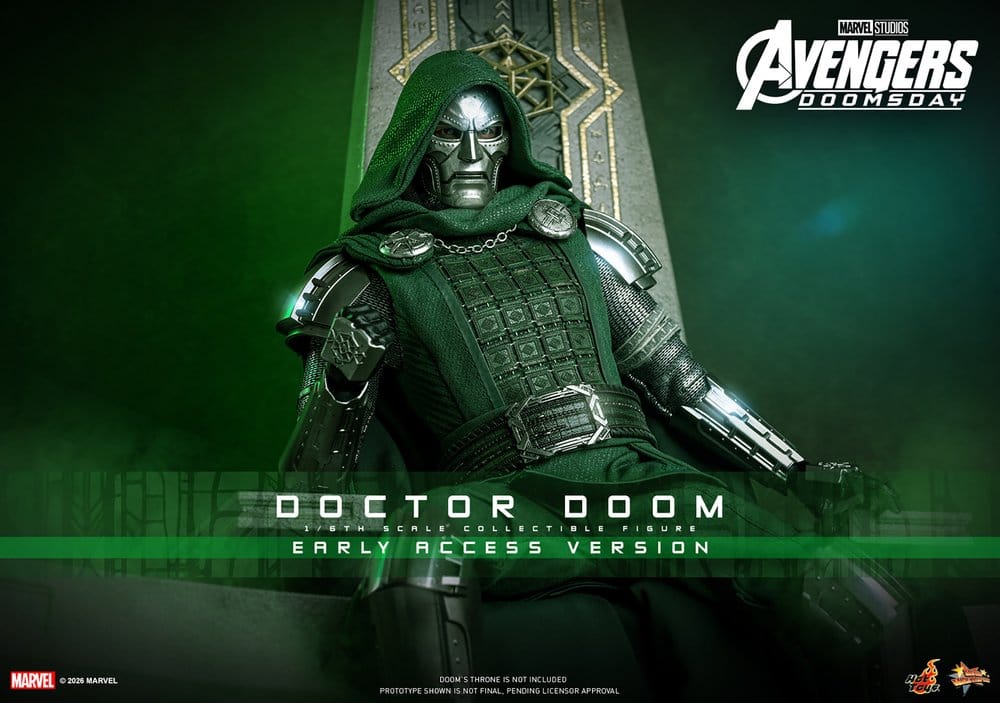 Avengers: Doomsday – Figurine Movie Masterpiece 1/6 Doctor Doom – 31 cm