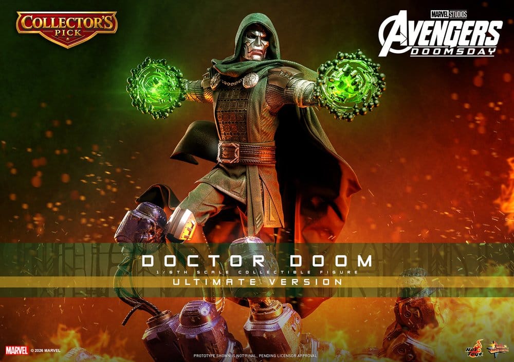 Avengers: Doomsday – Figurine Movie Masterpiece 1/6 Doctor Doom (Ultimate Version) – 31 cm