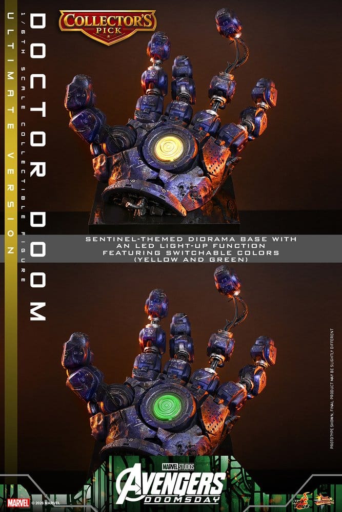 Avengers: Doomsday – Figurine Movie Masterpiece 1/6 Doctor Doom (Ultimate Version) – 31 cm
